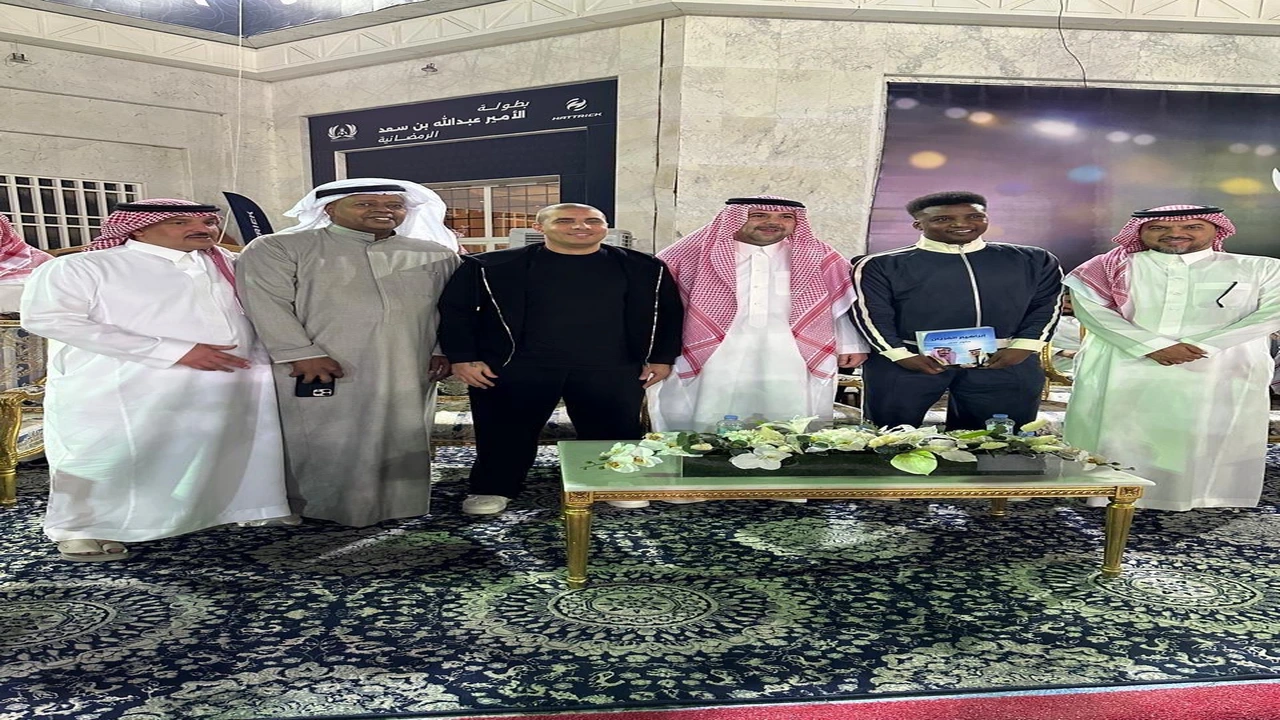 نهائي بطولة السعد بين فريق سيدار العالمية وفريق العجلان.